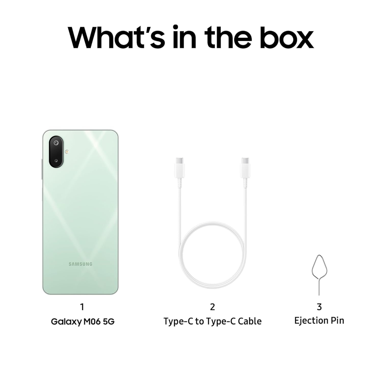 Samsung Galaxy M06 5G 4GB 64GB Sage Green - Image 2