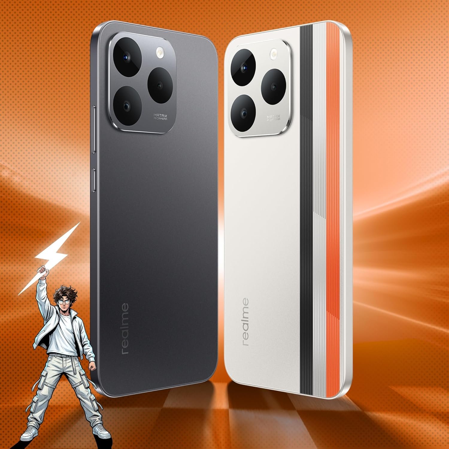 realme NARZO 90 5G Victory Gold 8GB 128GB with 7000mAh battery and 60W fast charging