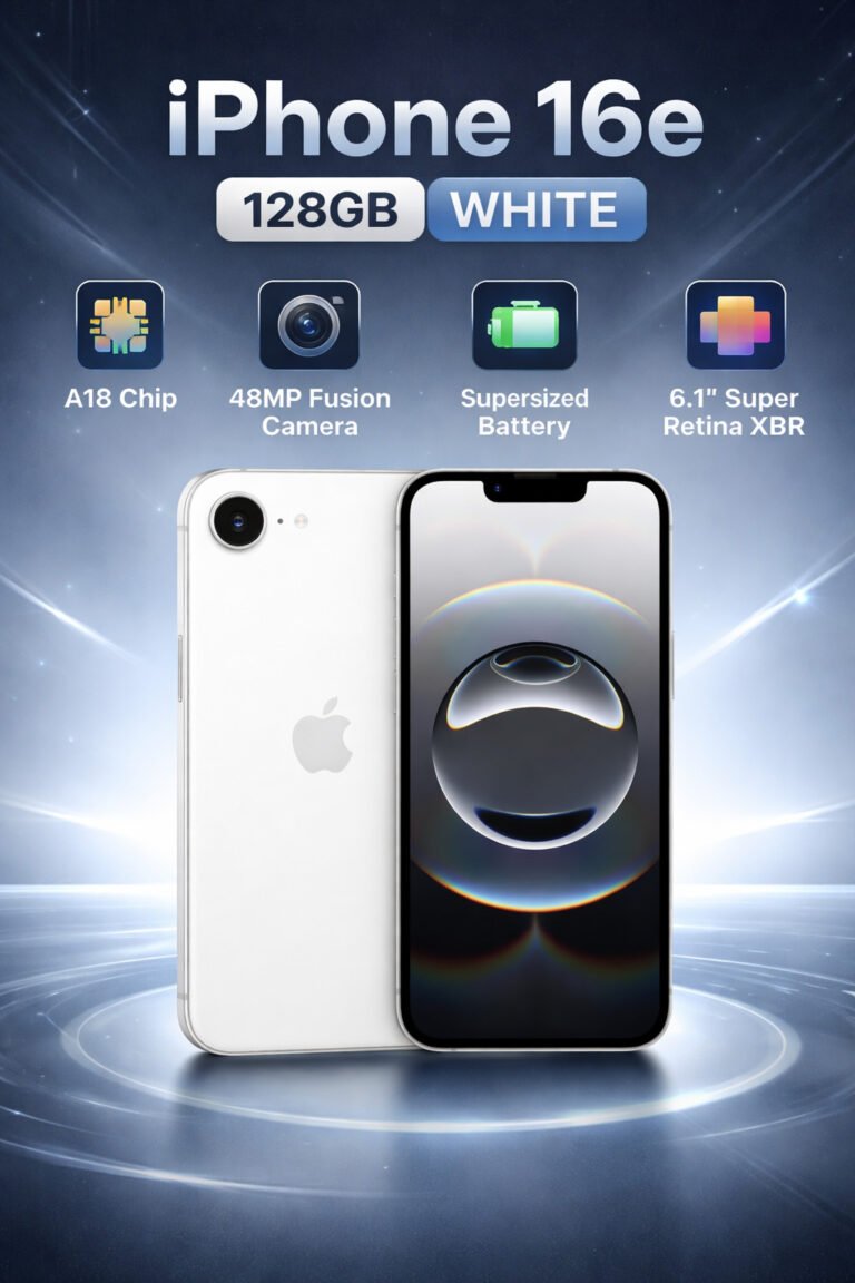 iPhone 16e 128GB White